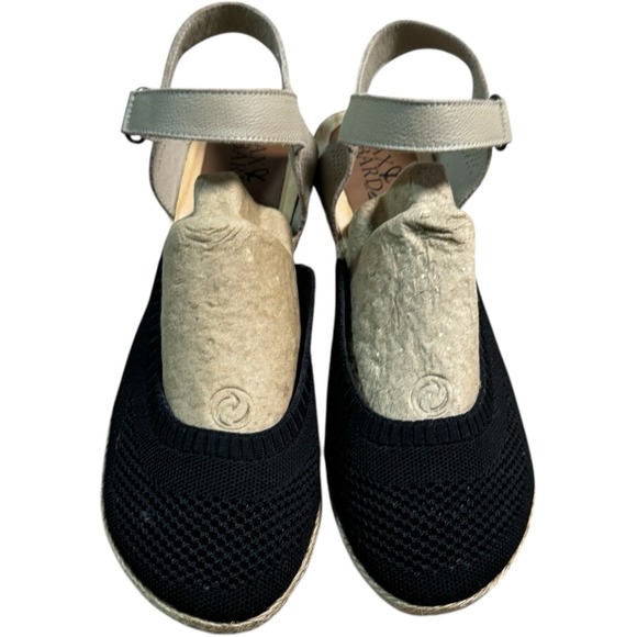 Jax & Bard Castine Size US 11.5 EU 42  Women's Black Mesh & Wood‎ Shoes - Picture 8 of 8